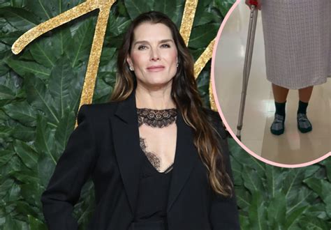 Brooke Shields Reveals She S On The Mend After Breaking Her Femur