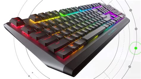 となります Alienware Low Profile Rgb Gaming Keyboard Aw510k Alienfx Per
