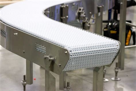 Plastic Modular Belt Conveyor Non Sanitary