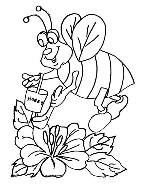 Coloriage Abeilles Gratuit à Imprimer Liste 40 à 60