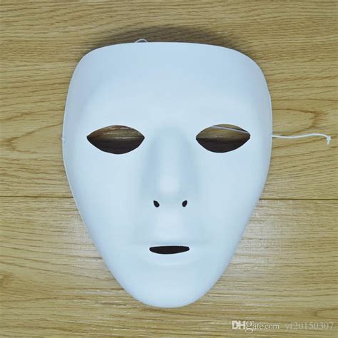 Thick Paper Pulp Full Face Dreamwear Full Face Mask For Diy Hand