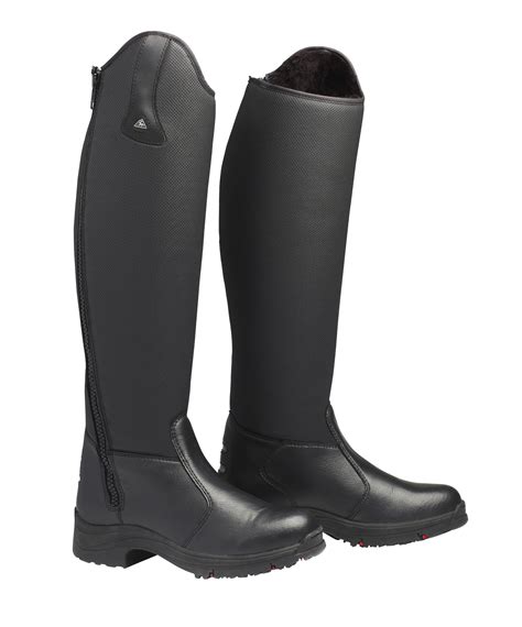 Mountain Horse Womens Active Winter Rider Wide Calf Tall Boot Black