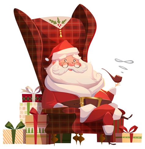 Santa Chair Png Free Logo Image