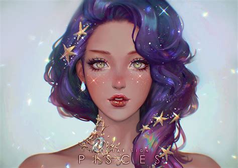 Pisces The Star Sign Abigail Diaz On Artstation At