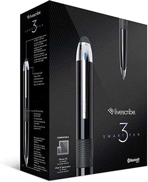 Livescribe 3 Smartpen For Android And Ios Tablets And Smartphones