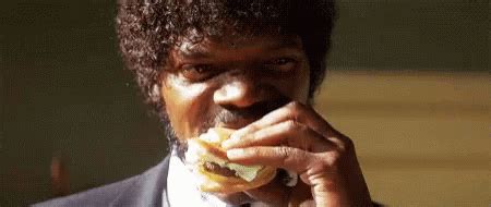 Samuel L Jackson Pulp Fiction Gif Samuel L Jackson Pulp Fiction Eating Discover Share Gifs