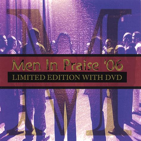 Various Artists Men In Praise With Free Dvd Men In Praise