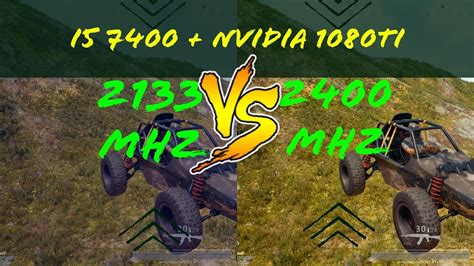 Is it a big difference between them? DDR4 2133 vs DDR4 2400 MHz (i5 7400 + GTX 1080Ti) 9 Games ...