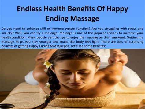 What Is Happy Ending Massage Telegraph