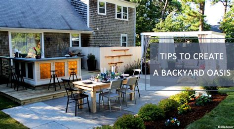 How do you relax properly. Simple Tips to Create a Perfect Backyard Oasis