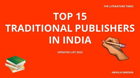The Top 15 Traditional Publishers In India Updated List 2024 The
