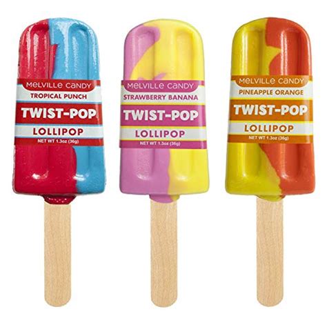 Classic Twist Pop Hard Candy Lollipop Assortment 24 Count Candy