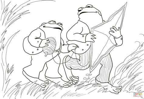 Super mario bros toad coloring page for 15 toad coloring pages to print. Days with Frog and Toad coloring page | Free Printable ...