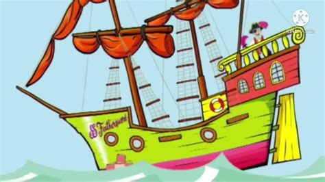 The Cormari Wiggles Show Go Captain Feathersword Ahoy Wiggly Animation