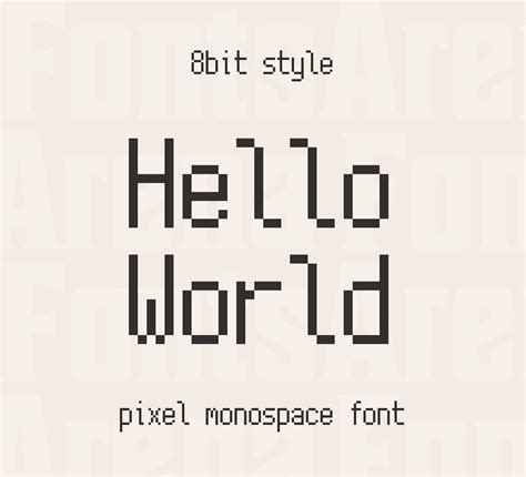 Monospace Fonts — Fontsarena