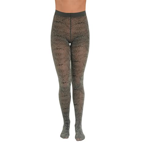 MeMoi - Womens Black Silver Sparkle Opaque Tights Patterned Tights ...
