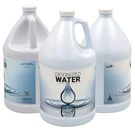Buy Deionized Water Prime Demineralized Solution Certified