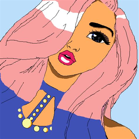 Editing Cute Girl Free Online Pixel Art Drawing Tool Pixilart