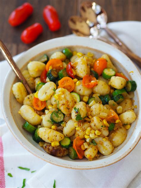 Summer Gnocchi With Basil Brown Butter Recipe — Registered Dietitian