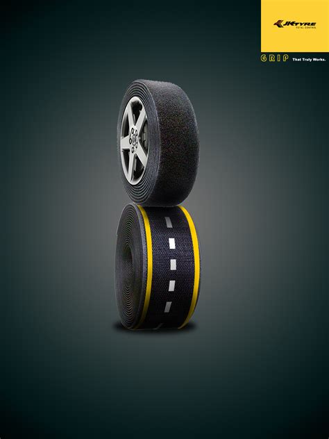 Jk Tyre Print Advert By Velcro Ads Of The World™