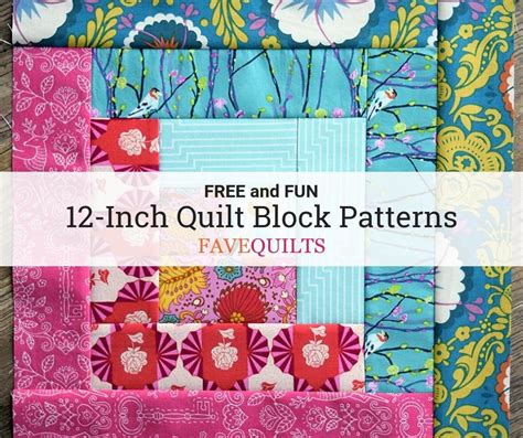 26 Free 12 Inch Quilt Block Patterns