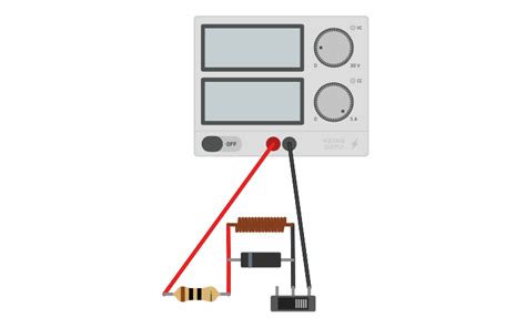 Circuit Design Solenoid Circuit Tinkercad