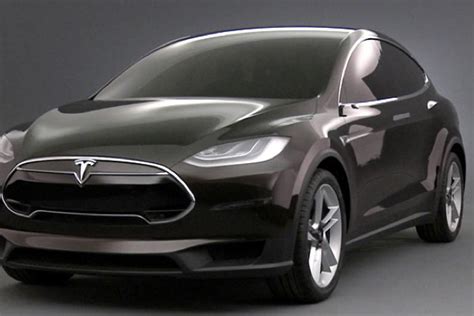 Tesla Unveils Model X Crossover Electric Car