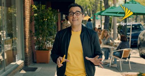 D a it showers me with things i can't understand. Verizon's `Can you hear me now' guy now at Sprint