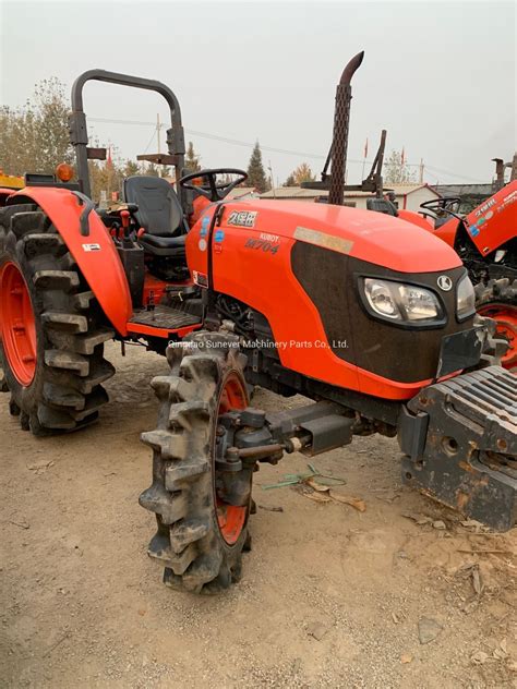 M7040 70hp 4wd Used Kubota Tractor Made In Japan China Second Hand