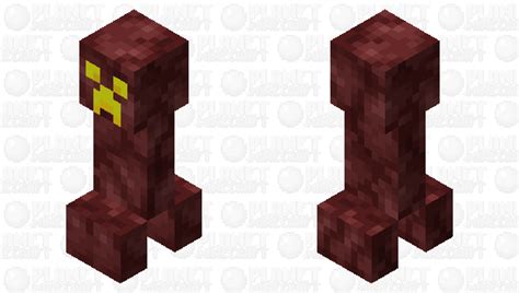 Netherrack Creeper By Alexsssj4 Minecraft Mob Skin