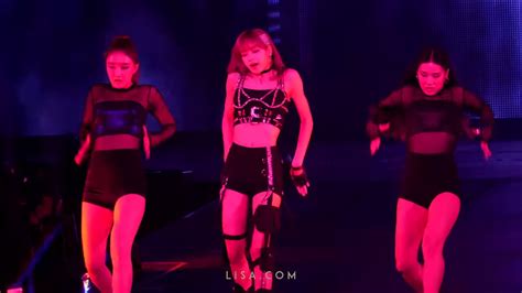 4k 190615 Blackpink Lisa Solo Stage Take Me Swalla 2019 World Tour In