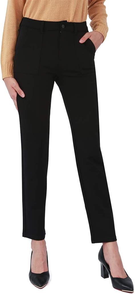 Bamans Business Casual Dress Pants For Women Work Pants Bootcut With