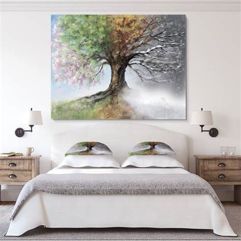 Designart Tree With Four Seasons Tree Painting Canvas Art Print Michaels
