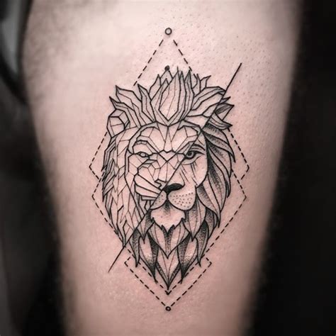 Download 42 Simple Lion Chest Tattoos For Men
