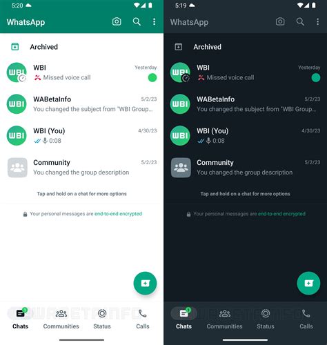 Whatsapp Beta For Android 223106 Whats New Wabetainfo