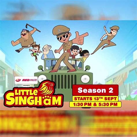 Double Tashan And Double Fun With Season 2 Of Little Singham Indian