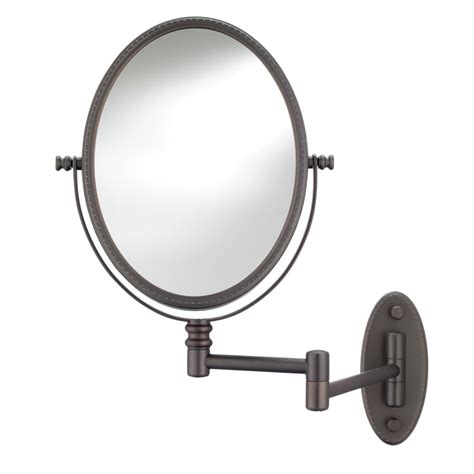 Conair Oil Rubbed Bronze Wall Mounted Vanity Mirror At