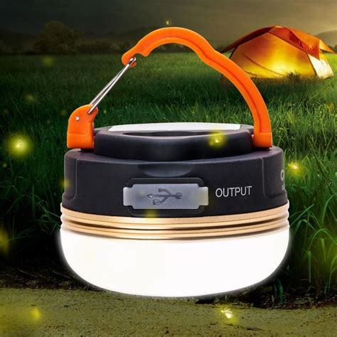 10w Cree Led Usb Rechargeable Camping Light Lantern Tent Lamp 10 Hours