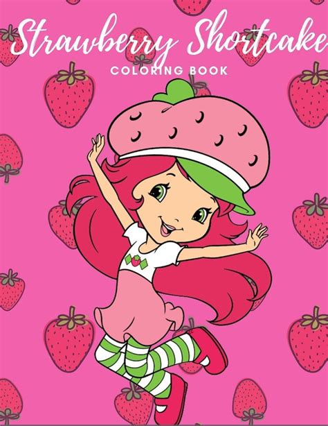 Strawberry Shortcake Coloring Book Digital Instant Download Etsy