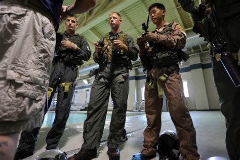 Marines Conduct Lifesaving Water Survival Training Marine Corps Air Station Cherry Point
