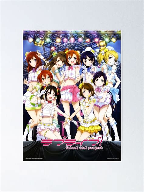 Love Live First Live Poster For Sale By Flarethevulpix Redbubble