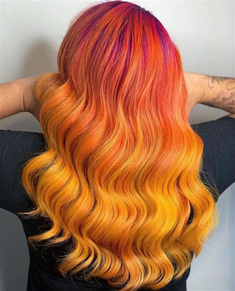 32 Best Orange Hair Color Shades Pink Orange And Yellow