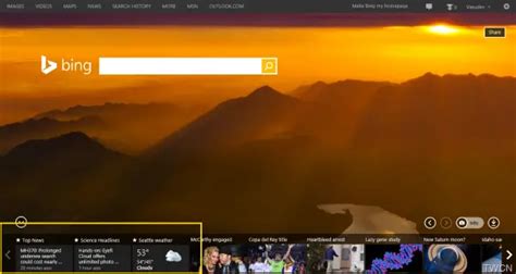 Unveils Personalized Cards On Bing Home Page