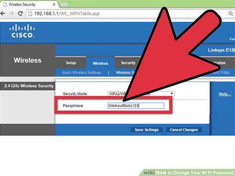 How do you change your password on a router? How to Change Your Wi Fi Password: 7 Steps (with Pictures)