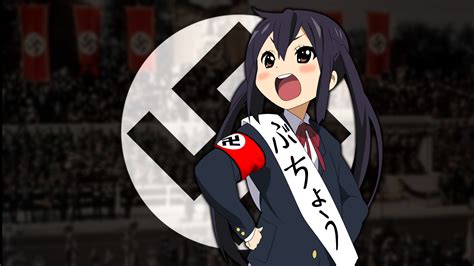 Wallpaper Nazi Anime Girls K On Nakano Azusa