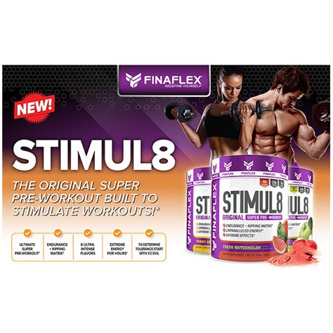 Stimul8 Pre Entreno | 240G – 40 Serv – Jon James Cano