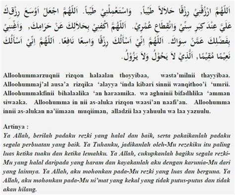 Doa Sebelum Berangkat Bekerja Mencari Rizki Doa Membaca Belajar