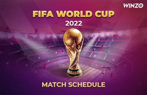 Fifa World Cup 2022 Qatar Match Schedule Teams Group And India Match Time