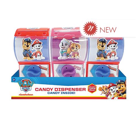 Paw Patrol Candy Dispenser 0 28 Oz Nassau Candy