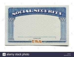 For creating a social security card you need your name, social security number, card issue date, and your signature. Blank Social Security Card Template Pdf | amulette